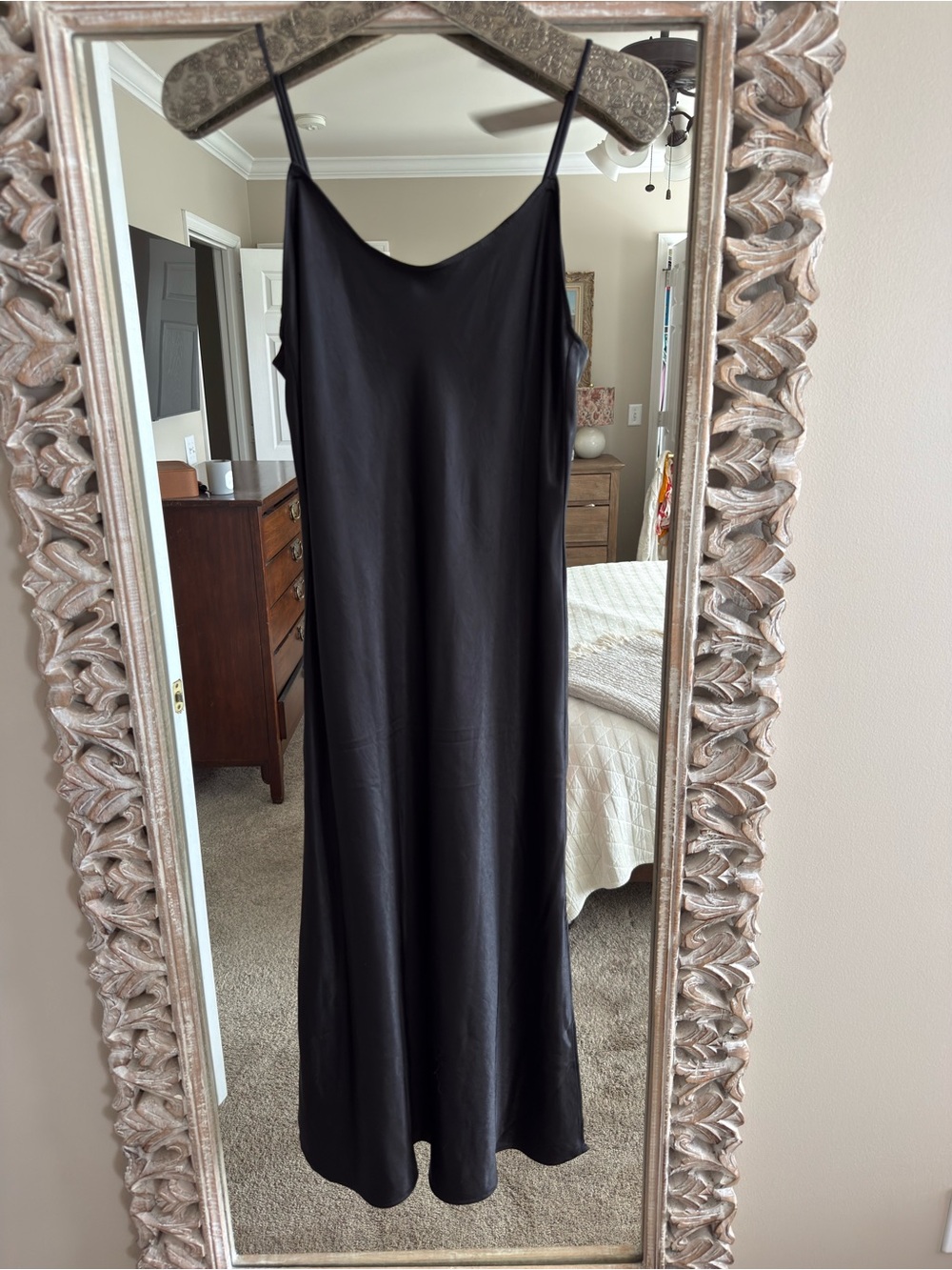 dh New York Elise Black Slip Dress (nwt)